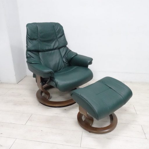 EKORNES エコーネス ストレスレスチェア Reno レノ Mサイズ オットマン付