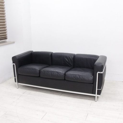 Cassina カッシーナ LC2 コルビュジエ ３人掛けソファ