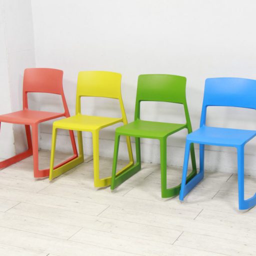 vitra ヴィトラ スタッキングチェア Tip Ton ティプ トン 4脚セット 買取