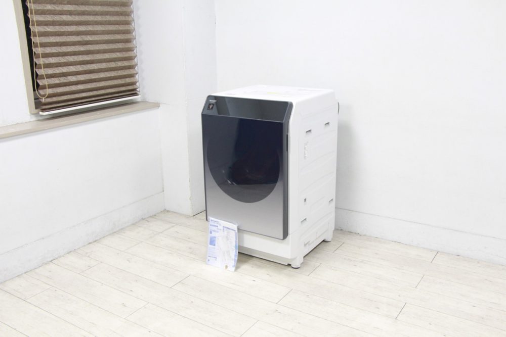 SHARP シャープ ドラム式洗濯乾燥機 11/6kg 20年製 ES-W112-SL 乾燥