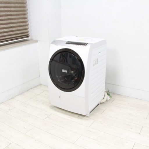 HITACHI 日立 ドラム式洗濯乾燥機 11/6kg 19年製 BD-SX110EL ビッグドラム ヒートリサイクル乾燥 左開き 買取