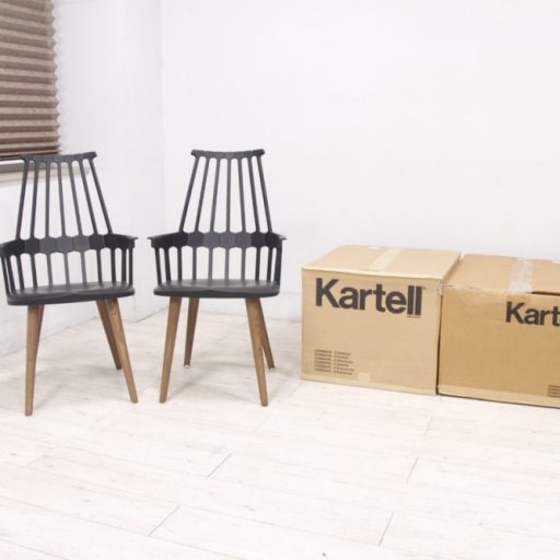 Kartell カルテル ダイニングチェア COMBACK カムバックチェア 4脚セット