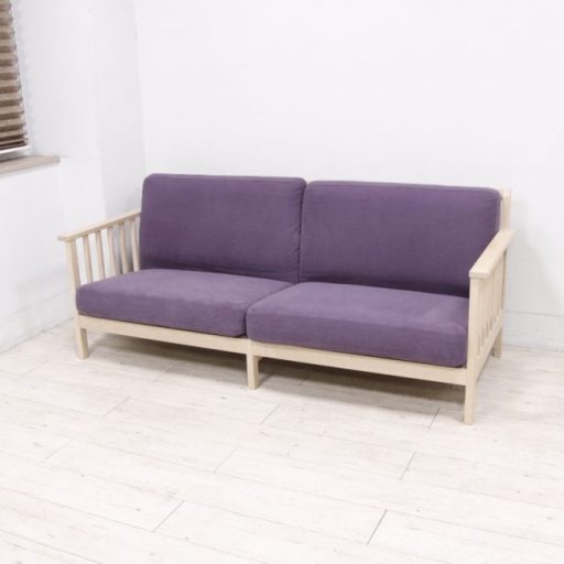 北の住まい設計社 3人掛けソファ n’frame sofa エヌフレームソファ Lサイズ 道産イタヤカエデ