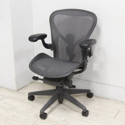 Herman Miller ハーマンミラー オフィスチェア Aeron Chair アーロンチェア ポスチャーSL フル装備 Cサイズ リマスタード