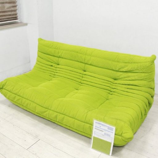 ligne roset リーンロゼ ３人掛けソファ TOGO トーゴ タグ付き