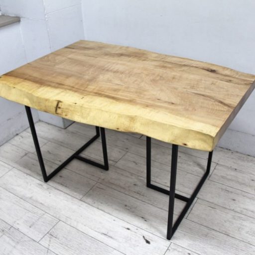 ATELIER MOKUBA アトリエ木馬 関家具工房 カエデ無垢板 一枚板 ダイニングテーブル/センターテーブル