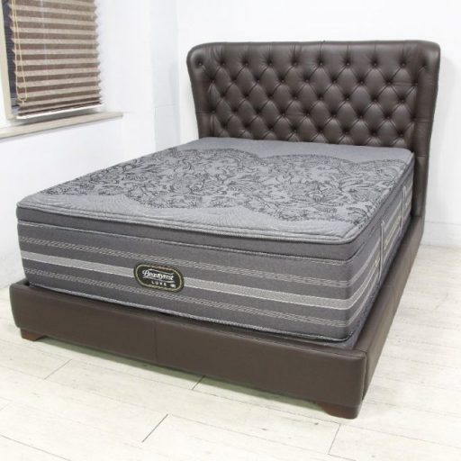 SIMMONS シモンズ クイーンサイズベッド Beautyrest LUXE リュクス Signature Pillow Top 総革