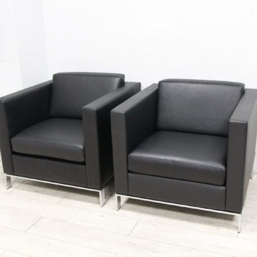 WALTER KNOLL ウォルターノル 1人掛けソファ Foster 500 Armchair フォスター 500 アームチェア 2脚セット