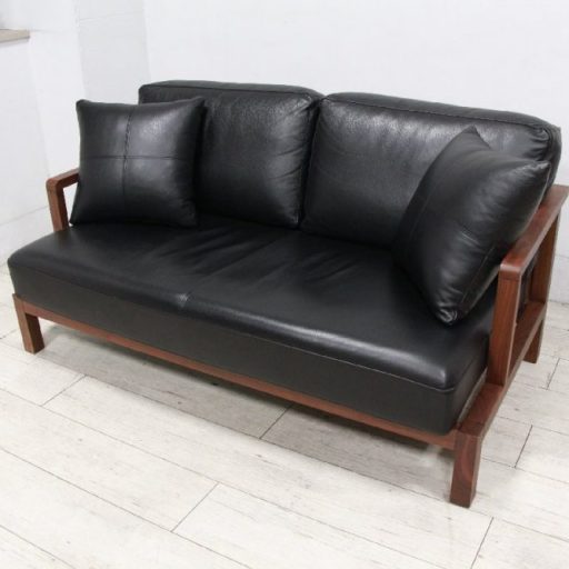FLANNEL SOFA フランネルソファ 2.5人掛けソファ STRAND ストランド 牛革 クッション付