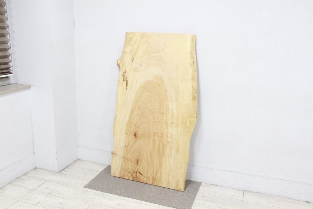 ATELIER MOKUBA アトリエ木馬 一枚板 トチ(杢) W140cm 買取 » ブランド 