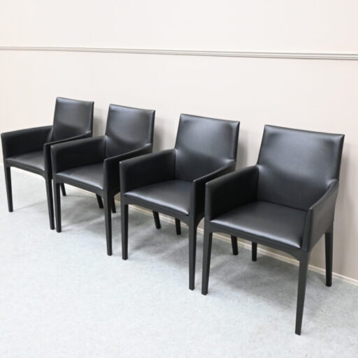 cassina カッシーナ ダイニングチェア LINE ライン アームチェア 4脚セット 買取